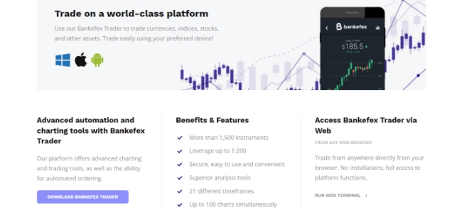 a website screenshot